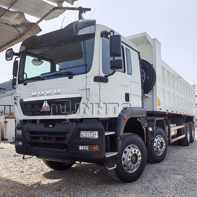 HOWO Tx Dump Truck 25 Ton 8X4 430 Kekuatan Kuda Truk Dump Baru untuk Dijual