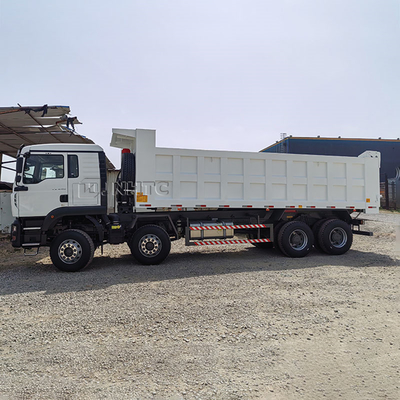 HOWO Tx Dump Truck 25 Ton 8X4 430 Kekuatan Kuda Truk Dump Baru untuk Dijual