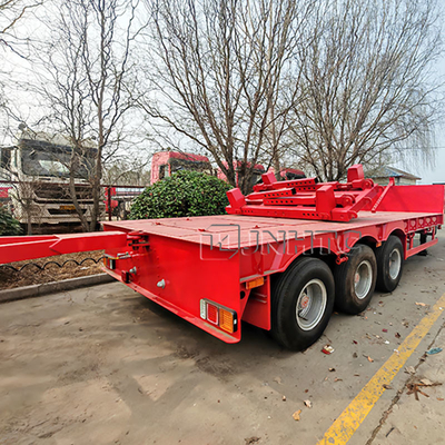Trailer Lowboy Axle 60 Ton 4 Axles Steel Truck Trailer Low Bed Truck Trailer