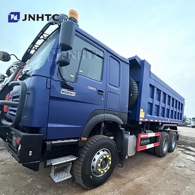 HOWO Dump Truck 6X6 All Wheel Drive 25 Meter Kubik 10 Wheel Tipper Truck