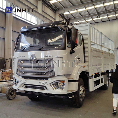 Sinotruk Howo Nx Pagar truk kargo 8 ton dengan full kargo trailer