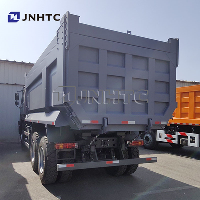 Sinotruk Howo 371hp 15-20 Ton Diesel U berbentuk Ember Dump Trucks