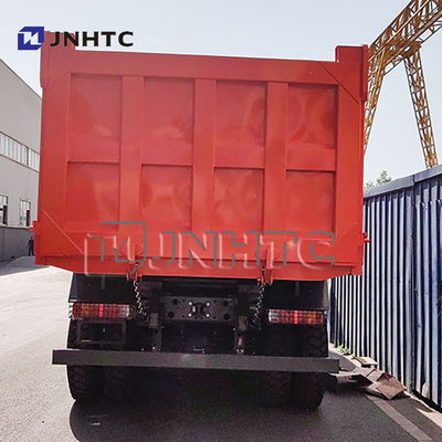 Heavy Duty Sinotruck Howo Camion 6x4 10 Wheeler 400 hp 30Ton Tipper Dump Truck Dengan Jaring Anti Pencurian