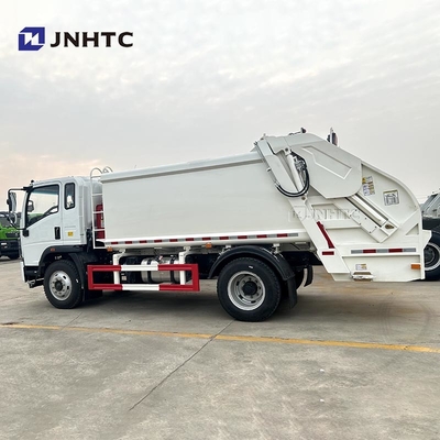 HOWO Truk Sampah Ringan 10 M3 4X2 Truk Kompresor Sampah Kecil
