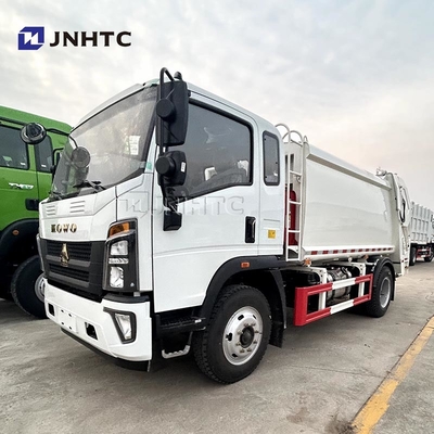 HOWO Truk Sampah Ringan 10 M3 4X2 Truk Kompresor Sampah Kecil