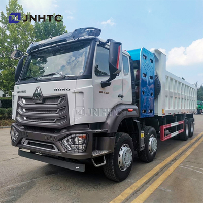 HOWO Nx LNG Dump Heavy Duty Mining Trucks 8X4 12 Roda 25 Ton