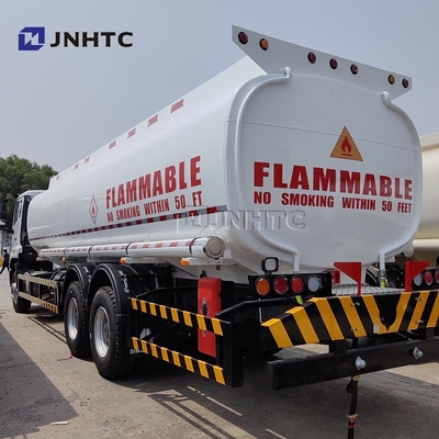 Howo NX Oil Tanker Trucks 6X4 380HP 30000 liter Tanker Pengangkutan Cairan Mudah Bakar