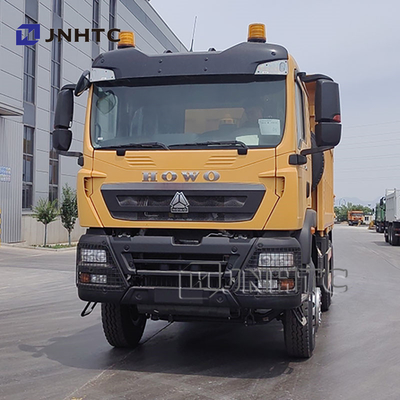 Truk Tipper Pengangkut Pasir Tanah Batu HOWO TX 12 Roda 35 Ton untuk Pengangkutan Barang Tambang