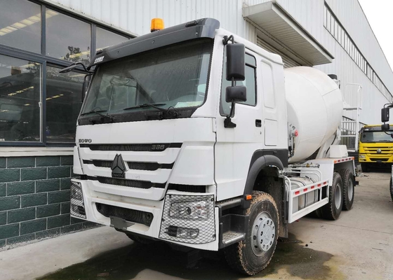 Sinotruk Howo 6x4 10 Roda Beton Agitator Truck Mesin Diesel Kapasitas 10CBM