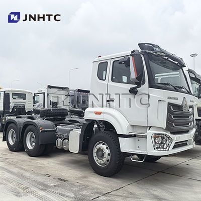 China Sinotruck Hohan Baru 371hp 420hp 10 Roda 4X2 6X4 Kepala Truk Traktor Diesel Bahan Bakar Standar Emisi Euro 2 Kiri untuk Dijual