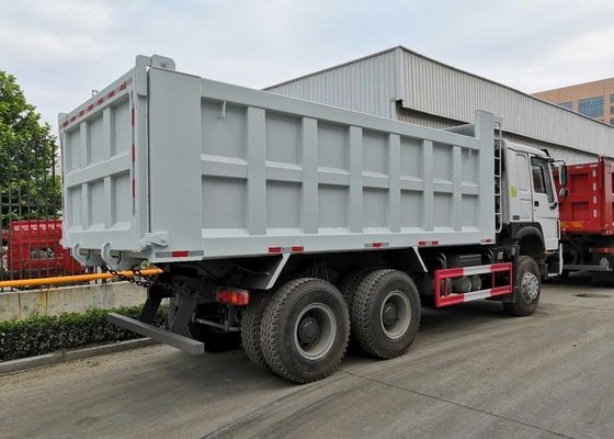 Sinotruk howo7 6x4 White Dump Truck Tugas Berat