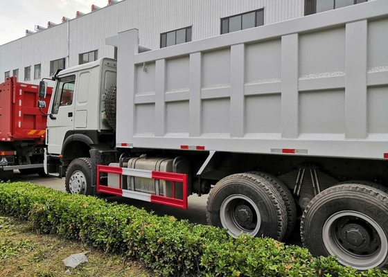 Sinotruk howo7 6x4 White Dump Truck Tugas Berat
