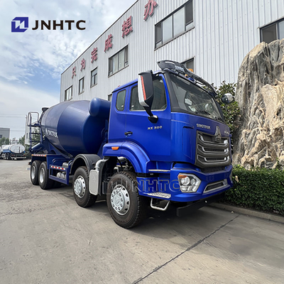 HOWO NX 8*4 Truk Pengaduk Beton Otomatis Baru dengan Chassis Berat Pengaduk