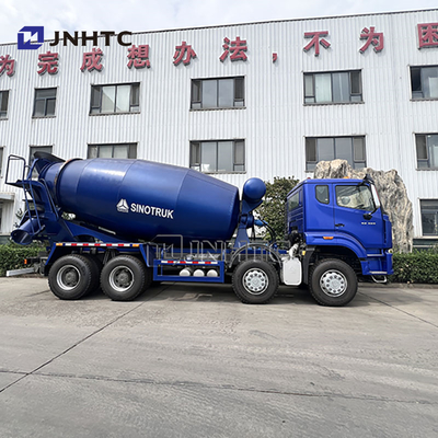 HOWO NX 8*4 Truk Pengaduk Beton Otomatis Baru dengan Chassis Berat Pengaduk