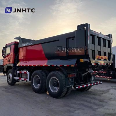Truk Tipper Dump Shacman X5000 6x4 10 Roda untuk Transportasi Konstruksi