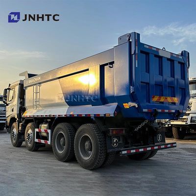 Pabrik China Shacman X5000 8X4 520HP 12 Roda Truk Dump Tangan Kiri