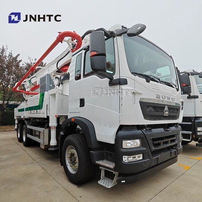 Truk Pompa Mixer Howo TX China Harga 25m 38m 42m 6X4 440HP Truk Pompa Beton