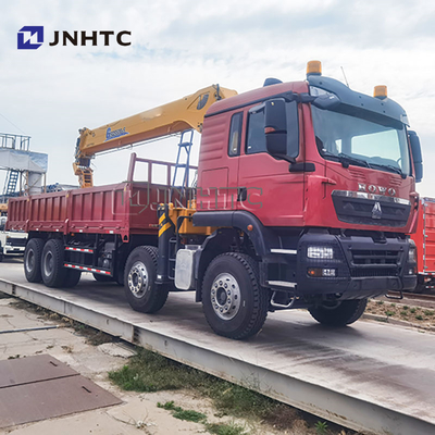 Harga Pabrik SINOTRUK HOWO TX 371HP Truk Kargo 20 Ton Dipasang Derek Boom Lurus untuk Dijual