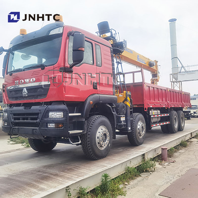 Harga Pabrik SINOTRUK HOWO TX 371HP Truk Kargo 20 Ton Dipasang Derek Boom Lurus untuk Dijual