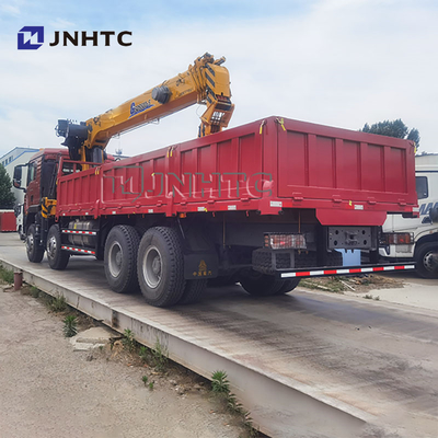 Harga Pabrik SINOTRUK HOWO TX 371HP Truk Kargo 20 Ton Dipasang Derek Boom Lurus untuk Dijual