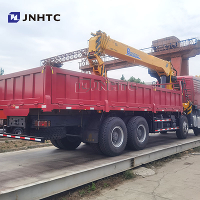 Harga Pabrik SINOTRUK HOWO TX 371HP Truk Kargo 20 Ton Dipasang Derek Boom Lurus untuk Dijual
