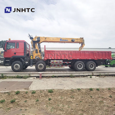 Harga Pabrik SINOTRUK HOWO TX 371HP Truk Kargo 20 Ton Dipasang Derek Boom Lurus untuk Dijual