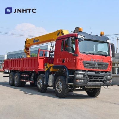 Howo TX Cargo Truck Crane 8x4 12ton sampai 20 ton