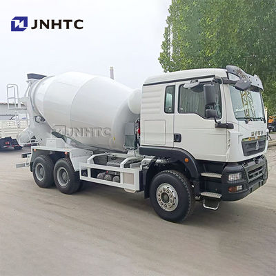 Sinotruk HOWO TX400 10 Roda 14 CBM Truk Mixer Beton Inti Mesin Pompa Motor Gearbox