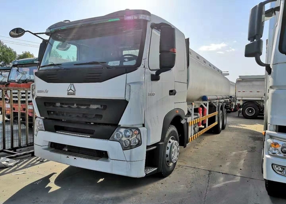 371hp 6x4 Tangki Bahan Bakar Truk SINOTRUK HOWO A7 10 Roda 21cbm Kapasitas