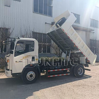 SINOTRUK HOWO 3-5 TON YN4102QBZL 116HP Euro2 Gerakan Kanan Listrik Truk Dump