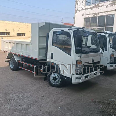 SINOTRUK HOWO 3-5 TON YN4102QBZL 116HP Euro2 Gerakan Kanan Listrik Truk Dump