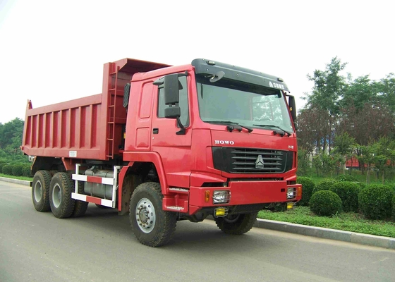 6x6 Full Drive Dump Truck Heavy Duty 336HP Sinotruk Howo Truck 20 CBM Loading