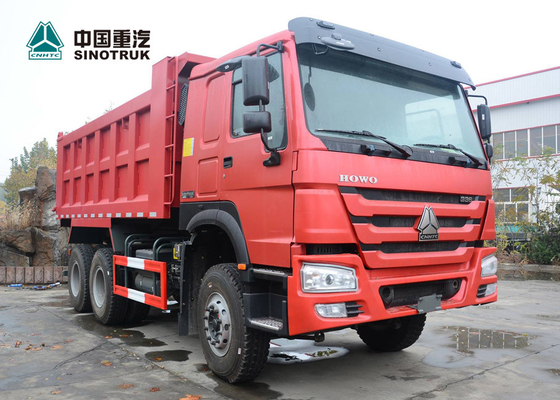 6x4 Tipper Truck / Howo 6x4 Dump Truck ABS Layanan Rem 336hp Power