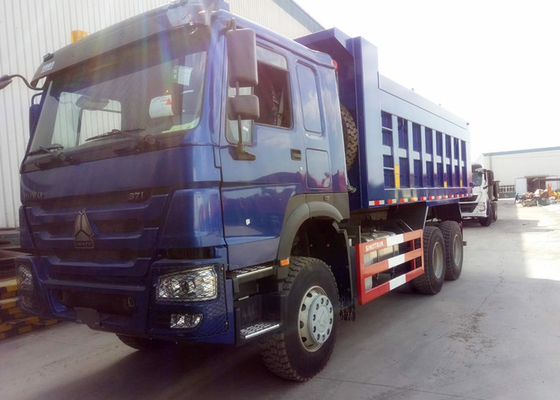 Terkenal SINOTRUK HOWO 6 * 4 Dump Truck, Diesel Jenis Bahan Bakar Berat Komersial Truk