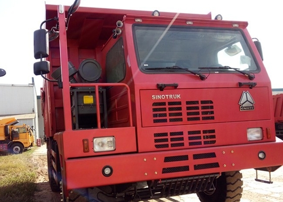 420 Hp 6x4 70 Ton Truk Penambangan Besar Tugas berat Howo ZZ5707V3840CJ