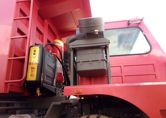 Sinotruk 70 Ton HOWO Mining Dump Truck Tugas Berat Baterai 180Ah