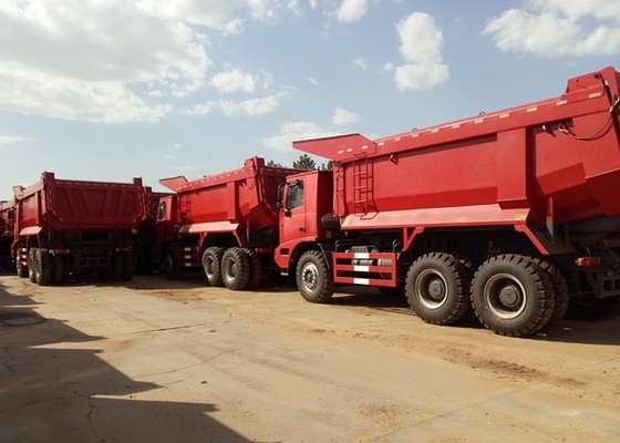 420 Hp 6x4 70 Ton Truk Penambangan Besar Tugas berat Howo ZZ5707V3840CJ
