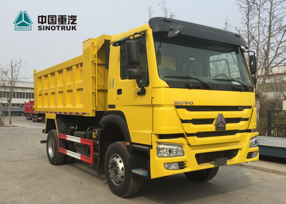 SINOTRUK HOWO 266hp Truk Heavy Duty Trailer 4x2 6 Roda Mini Dump Truck