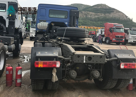 6 X 4 10 Roda Prime Mover Truck Euro2 420hp Kepala Tugas Berat Traktor