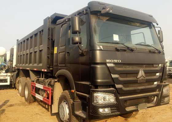 40 Ton 6x4 336hp SInotruk Howo7 Heavy Duty Dump Truck 20M3 Warna Hitam