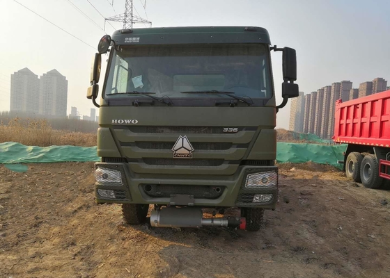 15CBM Truk Tanker Bahan Bakar Minyak 336HP Untuk Penggunaan Tentara, Truk Pengiriman Bahan Bakar Minyak