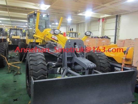 Compact GR135 130HP 11000kg Tractor Road Grader / Grader Motor Kecil / Mesin Perawatan Jalan