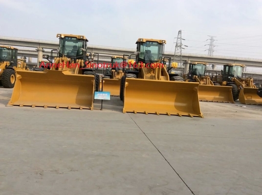 ZL50GN 5 Ton Weichai Engine Compact Wheel Loader Rantai Drive Efisiensi Tinggi
