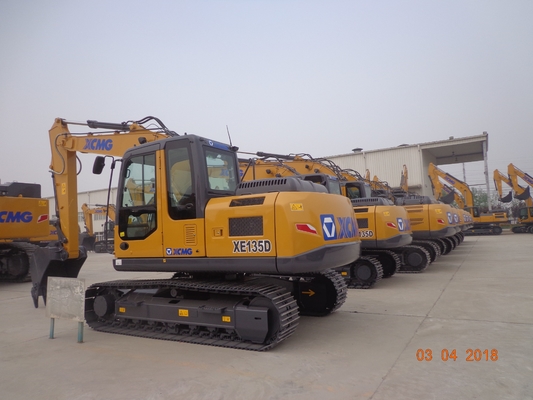 XE215C 21,5 Ton Crawler Mounted Mesin Excavator Hidrolik Dengan Hidrolik
