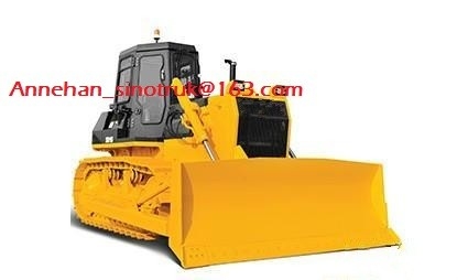 Efisiensi Tinggi Shantui SD22 Compact Crawler Bulldozer Machine Dalam Warna Kuning