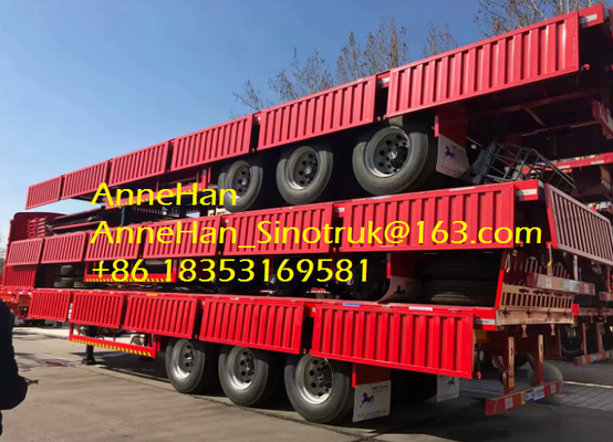 40 Kaki Ringan Cukup Kargo Tugas Berat Trailer Semi Digunakan Dalam Industri Logistik