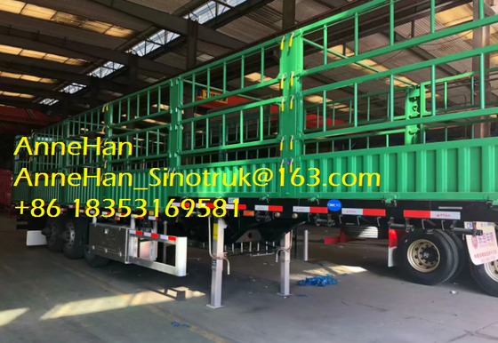 40 Kaki Ringan Cukup Kargo Tugas Berat Trailer Semi Digunakan Dalam Industri Logistik