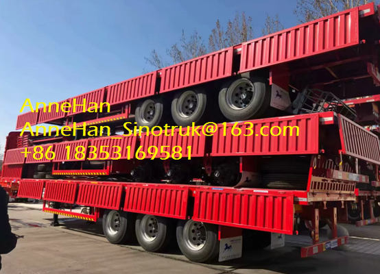 40 Kaki Ringan Cukup Kargo Tugas Berat Trailer Semi Digunakan Dalam Industri Logistik