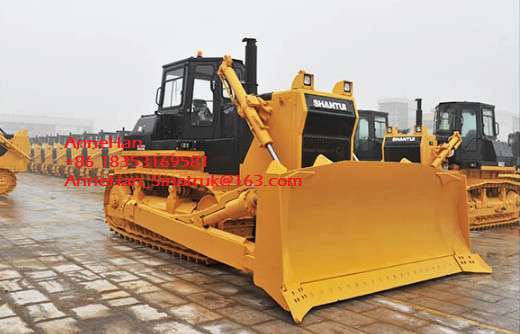 Warna Kuning Shantui SD32 Peralatan Buldoser Kecil Dengan Mesin Cummins