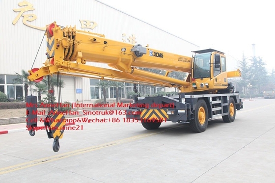 Angkat Berat Truk Mobile Mounted QY50KA 50 Ton Rc Cina Hidrolik